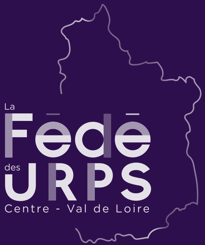 Fédé des URPS Centre-Val de Loire - Logo blanc