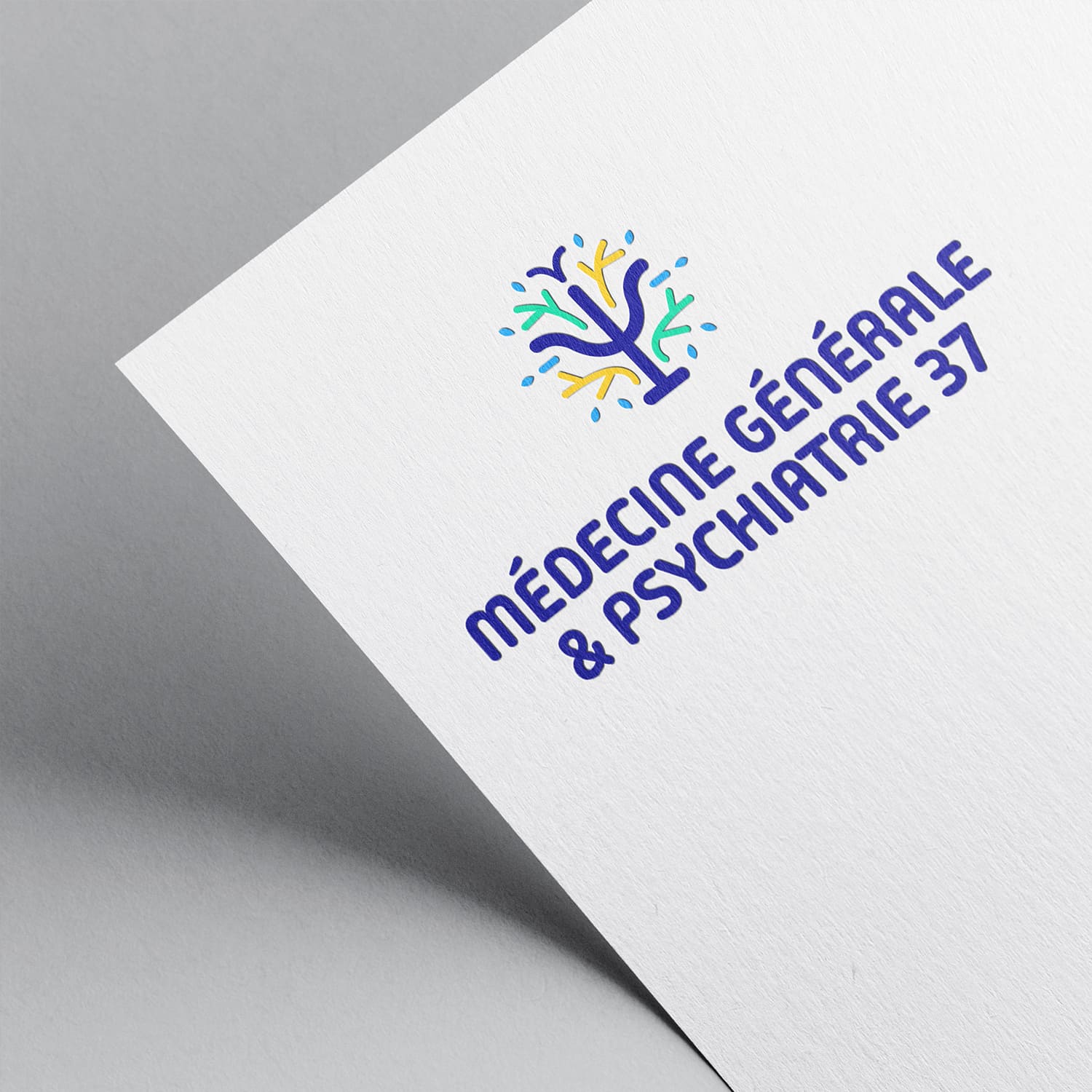 Médecine Générale et Psychiatrie 37 - Mockup Logo